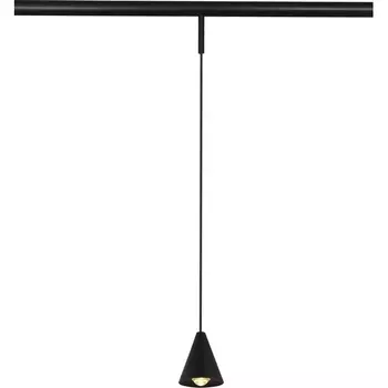 Магнитный трековый светильник ST Luce Super5 ST689.436.05 черный LED 1*5W 3000K 24V