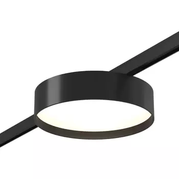 Магнитный трековый светильник ST Luce Super5 ST670.436.12 черный LED 1*12W 24V