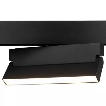 Магнитный трековый линейный светильник LED 48V 12Вт 3000К черный Б0054805 ЭРА Nova TRM20-2-22-12W3K-B