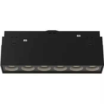 Магнитный трековый светильник LED 48V 6Вт 3000К черный Б0054808 ЭРА Nova TRM20-3-11-6W3K-B