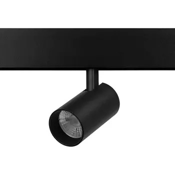 Магнитный трековый светильник LED 48V 7Вт 3000К черный Б0054820 ЭРА Nova TRM20-6-7W3K-B