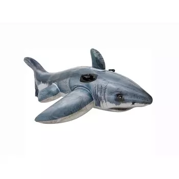 Матрац надувной Shark ОГОГО 584722 (серый) ОГОГО Обстановочка!