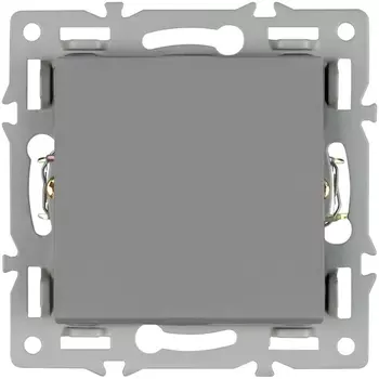 Механизм выключателя одноклавишный непроходной SWT-MK01-PL-GR (250V, 16A) (Arlight) 043712