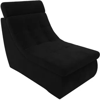 Модуль Холидей Люкс кресло (микровельвет черный) Лига Диванов 105668