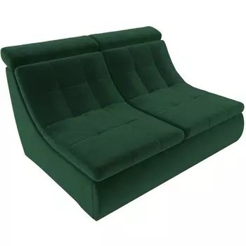 Модуль Холидей Люкс раскладной диван (велюр зеленый) Лига Диванов 105605