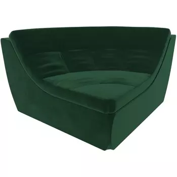 Модуль Холидей Люкс угол (велюр зеленый) Лига Диванов 105680