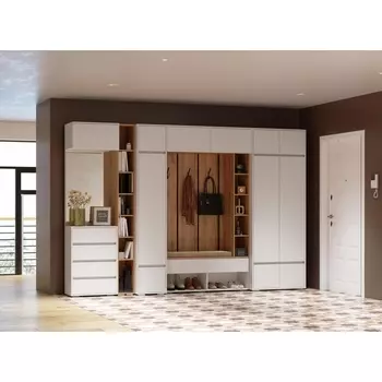 Модульная прихожая Роут комплектация 2 (Роут кашемир комплектация 2) Woodville арт.596594