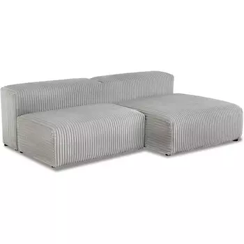 Модульный диван Sorrento ОГОГО (арт.635094), (Мех/Серый) ОГОГО Обстановочка!