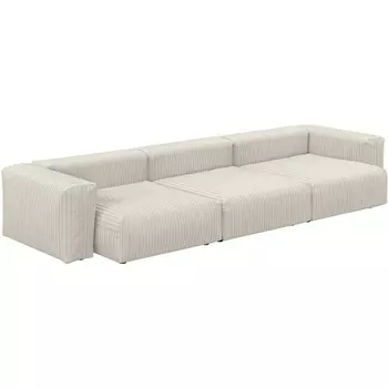 Модульный диван Sorrento ОГОГО (арт.644653), (Мех/Бежевый) ОГОГО Обстановочка!