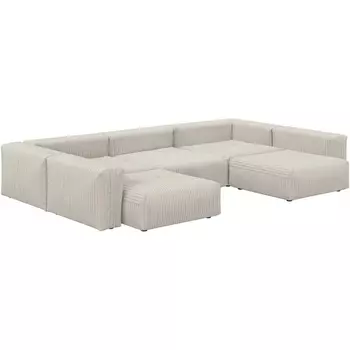 Модульный диван Sorrento ОГОГО (арт.679871), (Мех/Бежевый) ОГОГО Обстановочка!