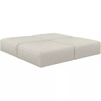 Модульный диван Sorrento ОГОГО (арт.679872), (Мех/Бежевый) ОГОГО Обстановочка!