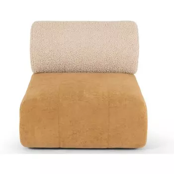 Модуль Trevi одинарный (Велюр,Искусственный мех/Бежевый,Коричневый) ОГОГО Обстановочка! арт.880916