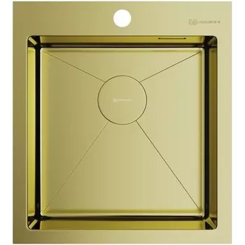 Мойка Omoikiri Akisame 46-LG нерж.сталь/светлое золото