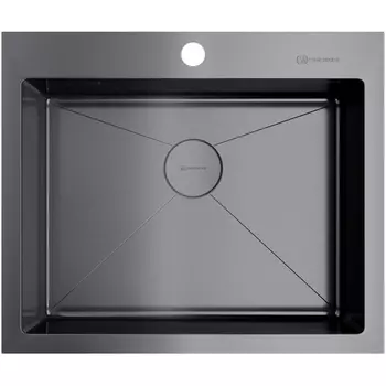 Мойка Omoikiri Akisame 59-GM нерж.сталь/вороненая сталь