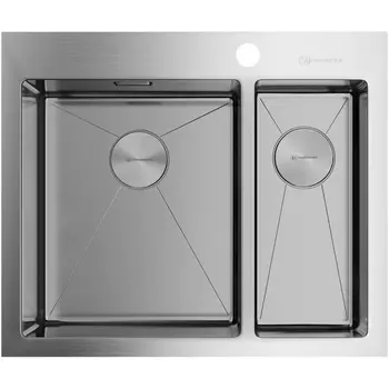 Мойка Omoikiri Akisame 60-2-IN-L нерж.сталь/нержавеющая сталь