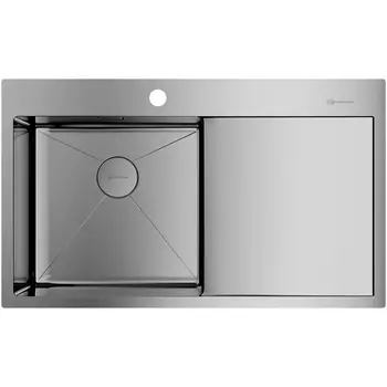Мойка Omoikiri Akisame 86-IN-L нерж.сталь/нержавеющая сталь