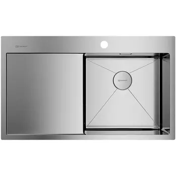 Мойка Omoikiri Akisame 86-IN-R нерж.сталь/нержавеющая сталь