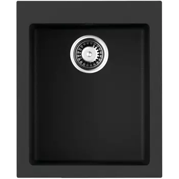 Мойка Omoikiri Bosen 41-BL Tetogranit/черный