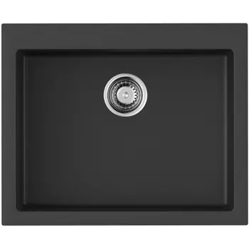 Мойка Omoikiri Bosen 61-BL Tetogranit/черный