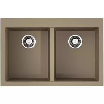 Мойка Omoikiri Bosen 80-2-CH Tetogranit/шампань