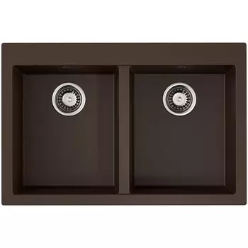 Мойка Omoikiri Bosen 80-2-DC Tetogranit/темный шоколад