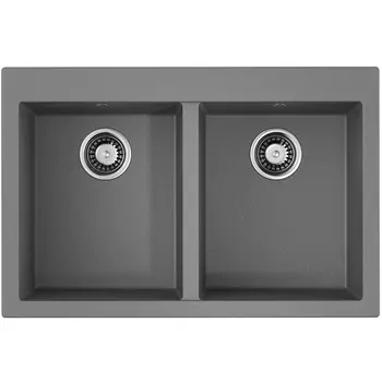 Мойка Omoikiri Bosen 80-2-GR Tetogranit/leningrad grey