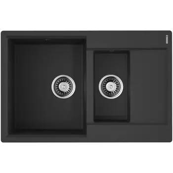 Мойка Omoikiri Daisen 78-2-BL Artgranit/черный