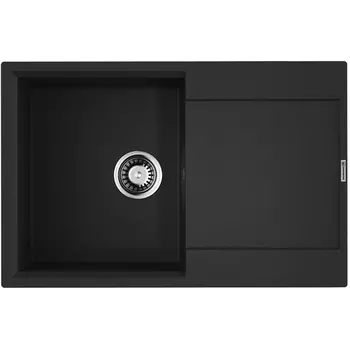 Мойка Omoikiri Daisen 78T-BL Tetogranit/черный