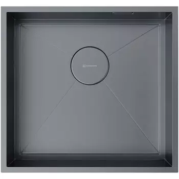 Мойка Omoikiri Kasen 48-26-GM нерж.сталь/вороненая сталь