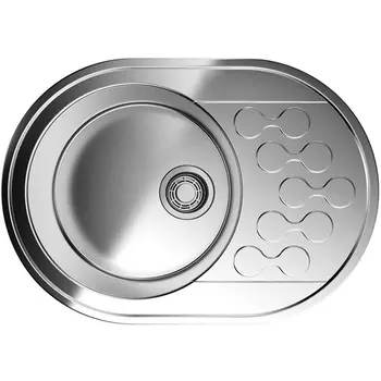 Мойка Omoikiri Kasumigaura 65-IN нерж.сталь/нержавеющая сталь