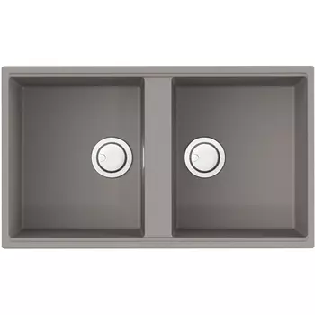 Мойка Omoikiri Kitagawa 83-2-U-GR Artceramic/leningrad grey