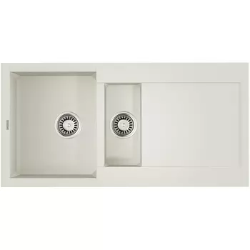 Мойка Omoikiri Sakaime 100-2-WH Tetogranit/белый