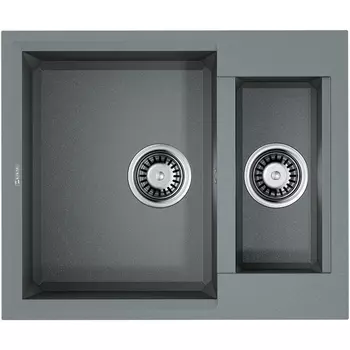Мойка Omoikiri Sakaime 60-2-GR Tetogranit/leningrad grey