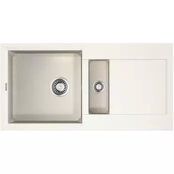 Мойка Omoikiri Sakaime 86-2-WH Tetogranit/белый