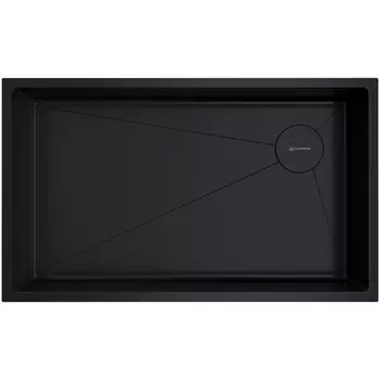 Мойка Omoikiri Taki 74-U/IF-GB Side нерж.сталь/графит