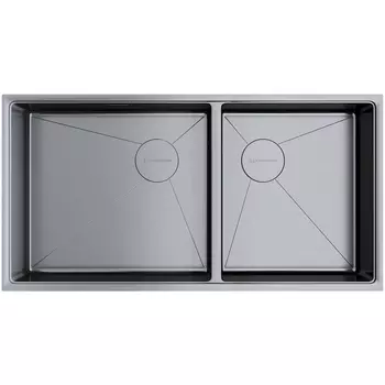 Мойка Omoikiri Taki 85-2-LB-U/IF-IN Side нерж.сталь/нержавеющая сталь