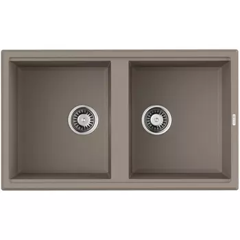 Мойка Omoikiri Tedori 86-2-SA Tetogranit/бежевый