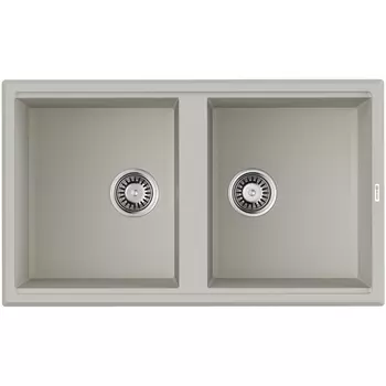 Мойка Omoikiri Tedori 86-2-WH Tetogranit/белый