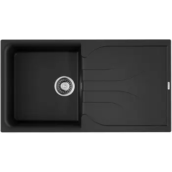 Мойка Omoikiri Yasugata 100-BL Tetogranit/черный