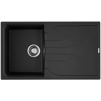 Мойка Omoikiri Yasugata 86-BL Tetogranit/черный