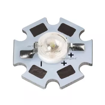 Мощный светодиод ARPL-STAR-3W-EPL42 Yellow (Emitter) 021162 (Arlight)