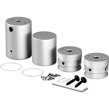 Набор для вертикального накладного монтажа Nemo серебро Maytoni Круглый 360° 20311