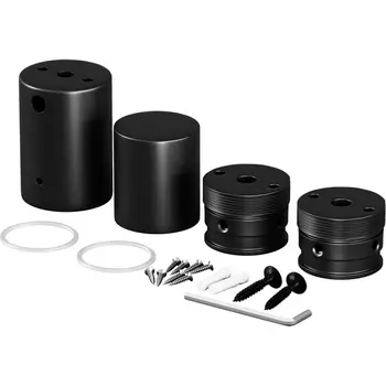 Набор для вертикального накладного монтажа Nemo черный Maytoni Круглый 360° 20312