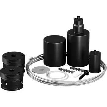 Набор для вертикального подвесного монтажа Nemo черный Maytoni Круглый 360° 20309