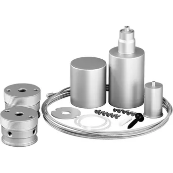 Набор для вертикального подвесного монтажа Nemo серебро Maytoni Круглый 360° 20308