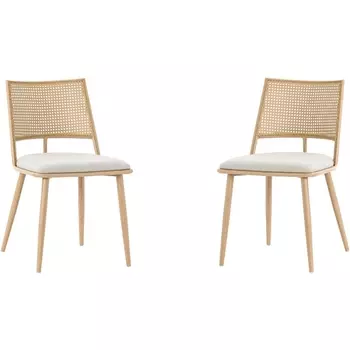 Набор из 2 стульев Unity Echo Hesby Текстиль/Молочный арт.HSBI_DC2245_beige_2