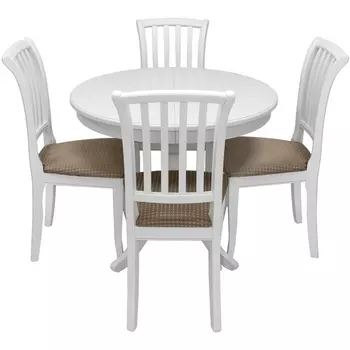 Набор мебели для кухни Leset Луизиана 1Р + Остин (Белый) 2500000062599