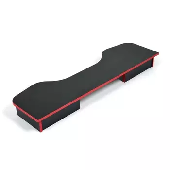 Надстройка StrikeTop (120) NEO black/red; черный/красная кромка (Tetchair)