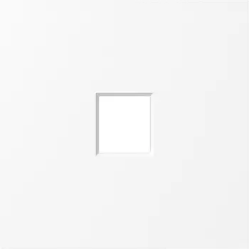 Накладка 1-я для розеток RJ45,TV,SAT, глянцевый белый Donel S08 DS85903