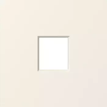 Накладка 1-я для розеток RJ45,TV,SAT, матовый кремовый Donel A07 DE85931